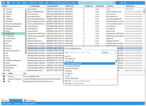 Table Editor