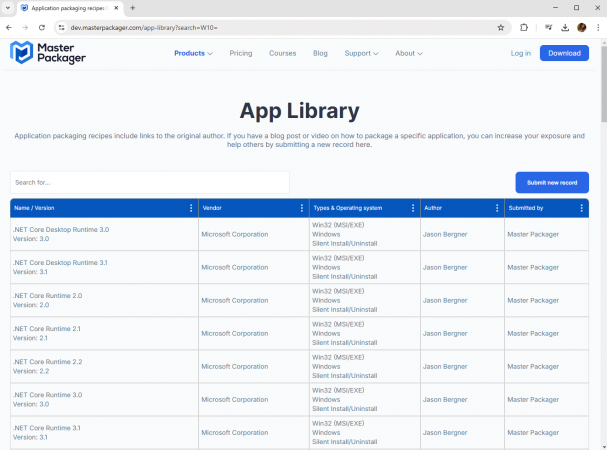 App library